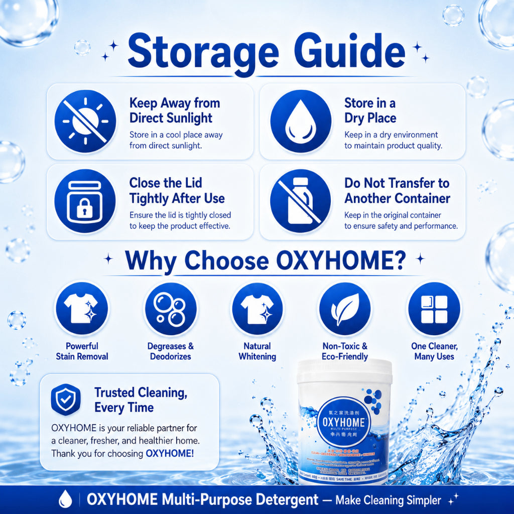 OXYHOME Washing Machine Cleaner Powder 500g