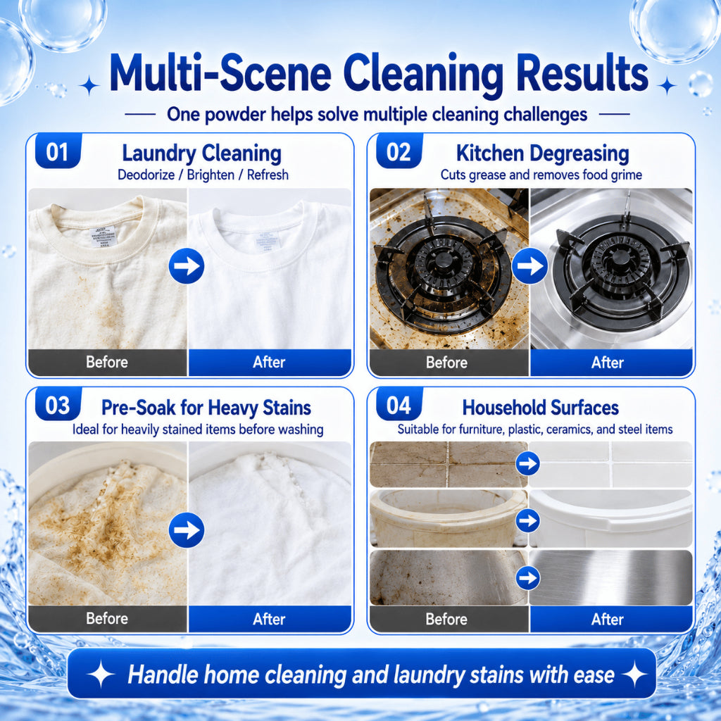 OXYHOME Washing Machine Cleaner Powder 500g