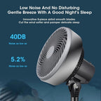 NUVEX Crazy Fan Air Circulator – Adjustable Stand & Table Fan